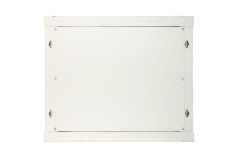 Szafka wisząca rack 12U 600x450 szara metalowe drzwi Extralink