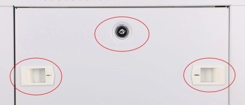 Szafka wisząca rack 4U 600x600 szara szklane drzwi Extralink