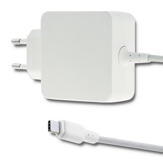 Zasilacz sieciowy 45W 20V 2.25A USB-C Biały Qoltec