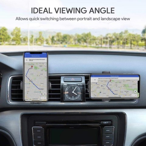 HD-C48 Uniwersalny uchwyt samochodowy do kratki nawiewowej | przegub kulowy 360° AUKEY