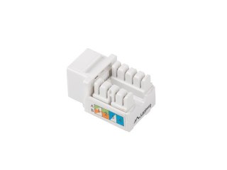 Moduł keystone gniazdo RJ45 - LSA UTP kat.6 90 stopni do puszki montażowej Lanberg