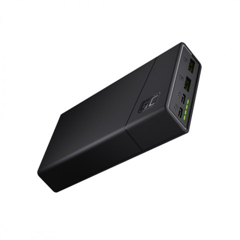 PowerBank PowerPlay20 20000mAh 2x USB-C PD 18W 2x USB Green Cell