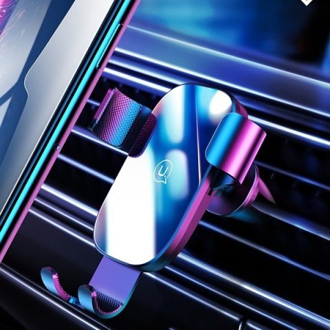 Uchwyt samochodowy do kratki wentylacyjnej Gravity czarny US-ZJ052 USAMS