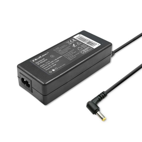 Zasilacz do Acer 65W | 19V | 3.42A | 5.5x1.7 |+kabel zasilający Qoltec