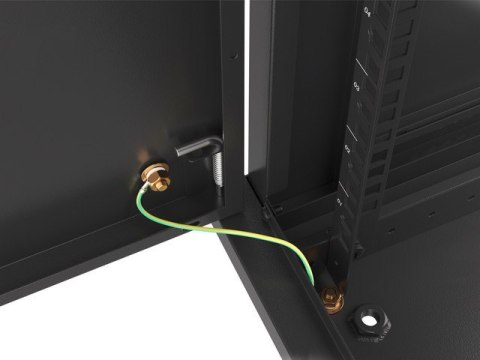 Szafa wisząca 19 12U 600x450 cz WF01-6412-00B Lanberg