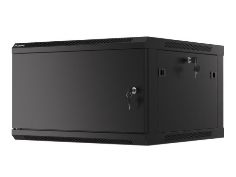 Szafa wisząca 19 6U 600x600 WF01-6606-00B czarna Lanberg