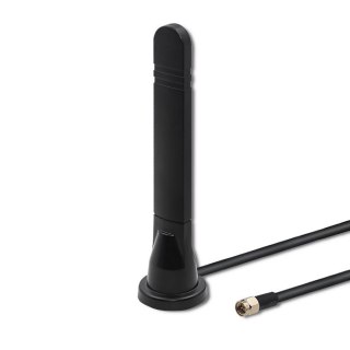 Antena 5G LTE dookólna DUAL | 8 dBi | wewnętrzna Qoltec