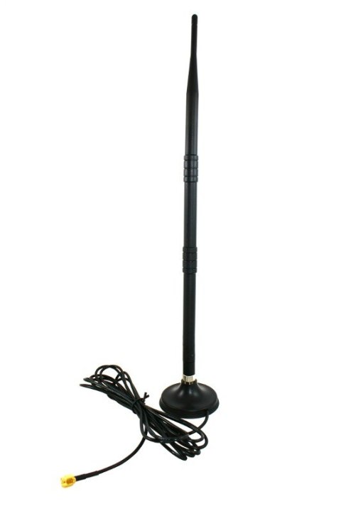 Dookólna antena WiFi 12dBI 41CM RP-SMA PODS, AK-05 Savio
