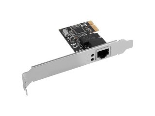 Karta sieciowa PCI-E 1X RJ45 1GB RTL8111C śledź low profile Lanberg