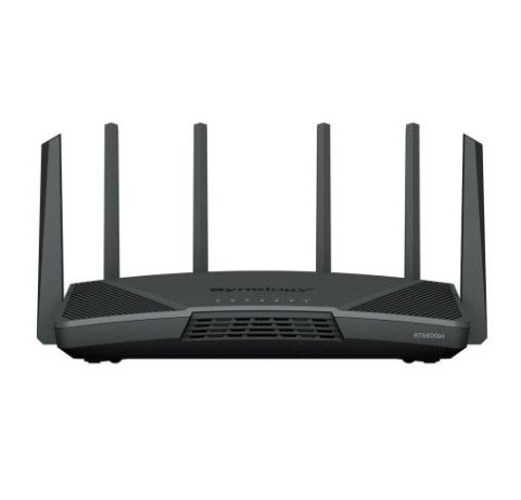 Router bezprzewodowy RT6600ax WiFi 6 4x1,8Ghz 1GB DDR3 1x2,5GbE 1xUSB 3.2.1 Synology