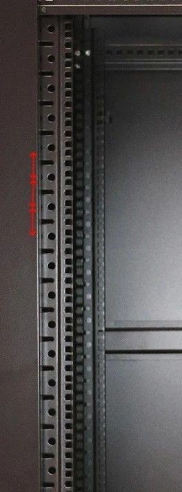 Szafa rack 32U 600x800mm czarna stojąca Extralink