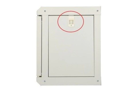 Szafa rack 6U 10 cali szara wisząca Extralink