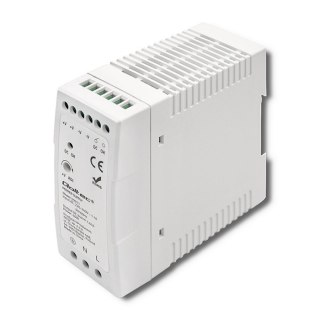 Zasilacz na szynę DIN | 40W | 24V | 1.67A | Biały | Slim Qoltec