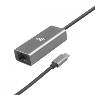 Adapter USB C - RJ45 szary, 10/100/1000 Mb/s TB