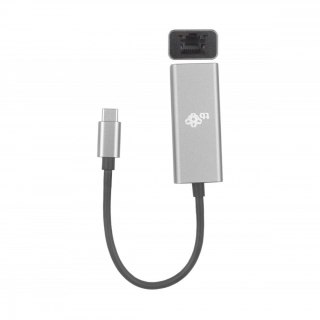 Adapter USB C - RJ45 szary, 10/100/1000 Mb/s TB