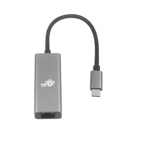 Adapter USB C - RJ45 szary, 10/100/1000 Mb/s TB