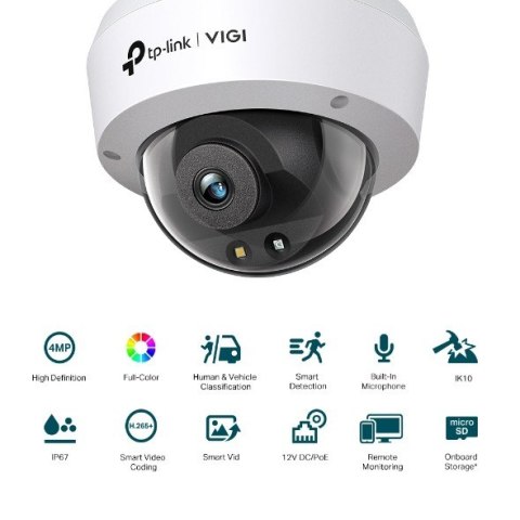 Kamera VIGI C240(2.8mm) 4MP Dome TP-LINK