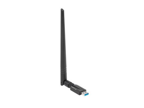 Karta sieciowa Wifi USB 3.0 AC1200 1 zewnętrzna + 1 zewnętrzna antena Lanberg