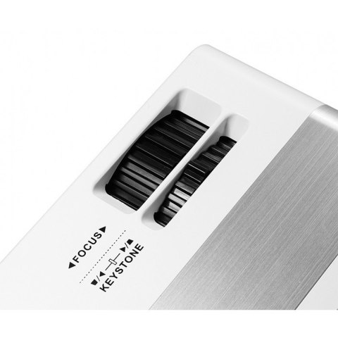 Mini projektor rzutnik HD LED 3W biało-szary Technaxx Deutschland GmbH & Co. KG