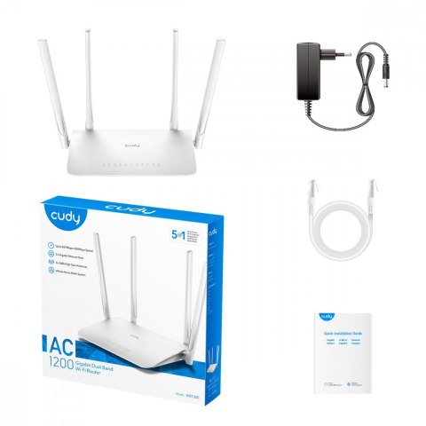 Router WR1300 Mesh Gigabit WiFi AC1200 Cudy