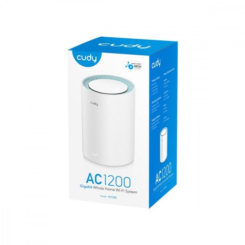 System WiFi Mesh M1300 (1-Pack) AC1200 Cudy