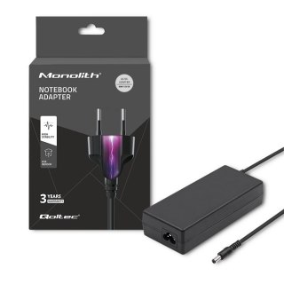 Zasilacz desktopowy 60W | 12V | 5A | 5.5*2.1 + kabel zasilający Qoltec