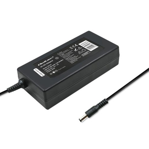 Zasilacz desktopowy 60W | 12V | 5A | 5.5*2.1 + kabel zasilający Qoltec