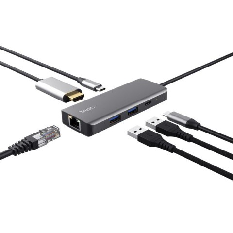 Adapter Multi-port 6-IN-1 Trust