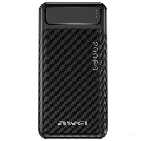 Powerbank 20000mAh P6K 2xUSB-A AWEI