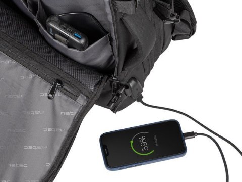 Plecak notebook Camel Pro 17,3 cala Czarny Natec