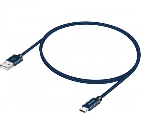 Kabel USB A 2.0 / USB C transfer danych 480Mb/s /3A YENKEE