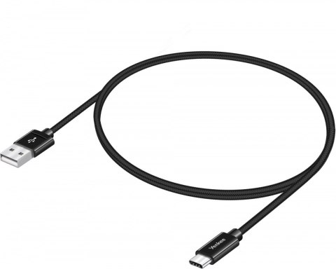 Kabel USB A 2.0 / USB C transfer danych 480Mb/s /3A YENKEE