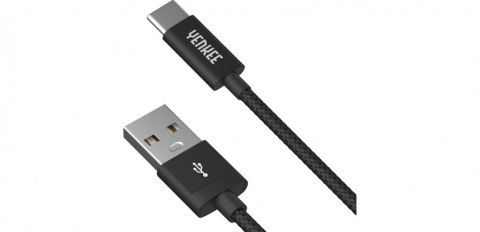 Kabel USB A 2.0 / USB C transfer danych 480Mb/s /3A YENKEE