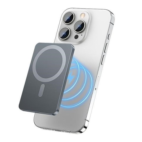 Powerbank indukcyjny MagSafe 5000mAh P112K Szary AWEI