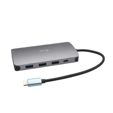 Stacja dokująca USB-C Metal Nano Dock HDMI/VGA with LAN + Universal Charger 100W I-tec