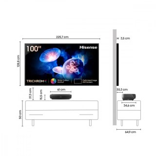 Telewizor Laser TV 100 cali 100L9HD Hisense