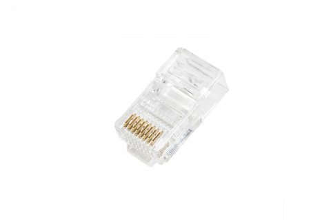 Wtyk RJ45 (8P8C) przelotowy, kat.5e, nieekranowany, AWG 26-24, opakowanie 100 sztuk Digitus