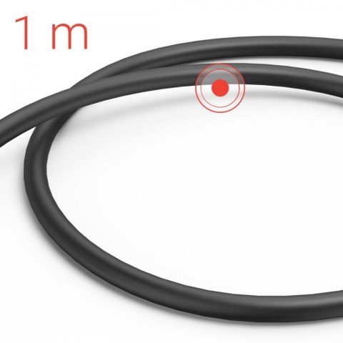 Kabel ładujący data micro UBS 1m Czarny Hama