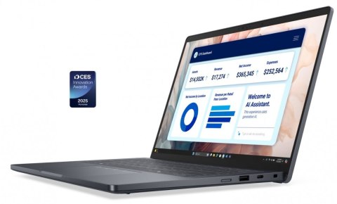 Laptop Dell Pro 14 Premium PA14250 W11P Ultra 5 238V/32GB/512GB CL35/14.0 FHD+/Arc/FgrPr/Cams&Mic/WLAN+BT/BcklKb/3C/vPro/3YPS Ma Dell