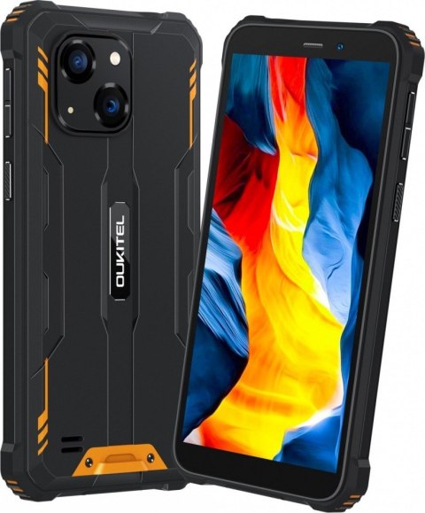 Smartfon G2 4G 4/64GB IP69K pomarańczowy OUKITEL