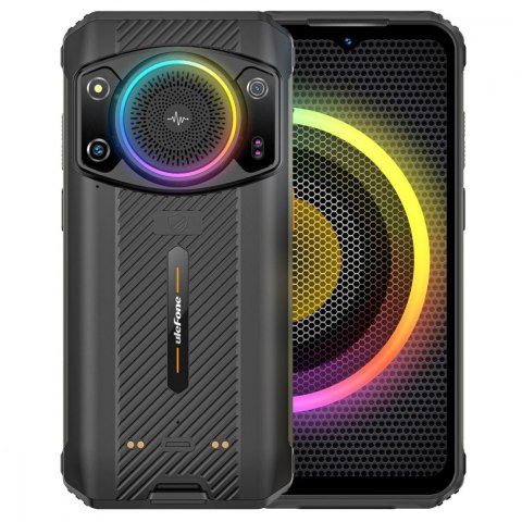 Smartfon Armor 21 4G 8/256GB IP69K głośnik 122dB RGB Czarny ULEFONE