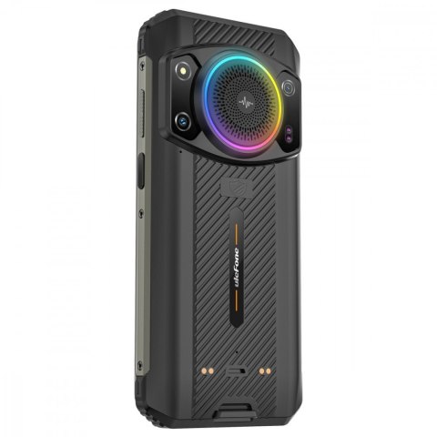 Smartfon Armor 21 4G 8/256GB IP69K głośnik 122dB RGB Czarny ULEFONE