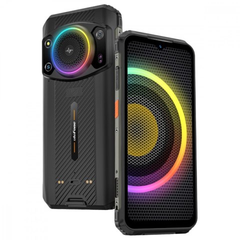 Smartfon Armor 21 4G 8/256GB IP69K głośnik 122dB RGB Czarny ULEFONE