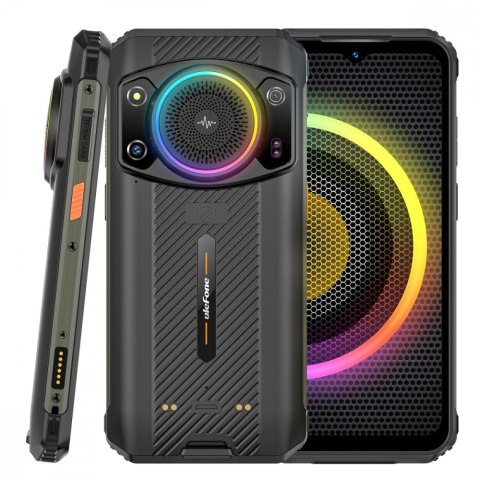 Smartfon Armor 21 4G 8/256GB IP69K głośnik 122dB RGB Czarny ULEFONE