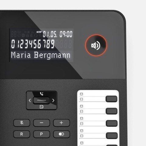 Telefon przewodowy Desk600 Czarny Gigaset