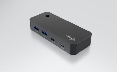 Universal KVM HUB 2x USB-C + 2x USB-A 3.0 I-tec