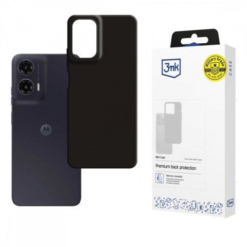 Etui Matt Case Motorola Moto G35 5G czarne 3MK