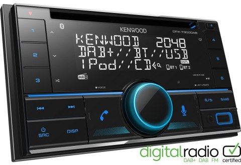 Radioodtwarzacz samochodowy DPX-7300DAB Kenwood