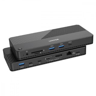 Stacja dokująca 12w1 USB-C, HDMI 2.1, USB 4, PD 100W; D1079A Unitek
