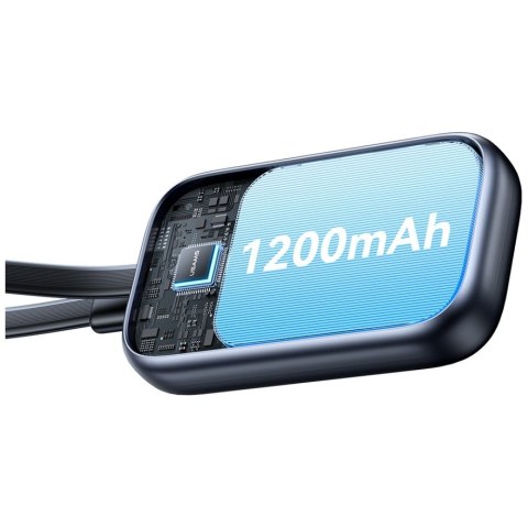 Powerbank Apple Watch 1200mAh ładowarka 2w1 - kabel USB-C CD245 USAMS